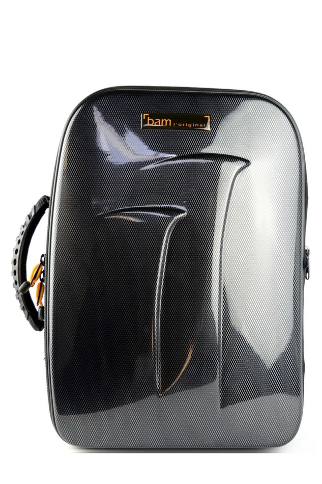 BAM Étui Clarinette Sib + Pupitre New Trekking – Noir Carbone