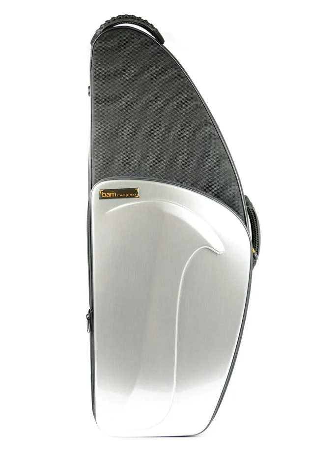 BAM Étui Saxophone Ténor New Trekking – Aluminium Brossé