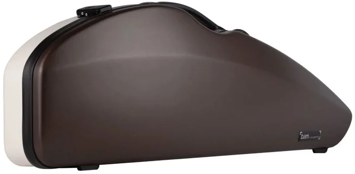 BAM Étui Violon 4/4 Hightech Bonbon – Marron/Blanc