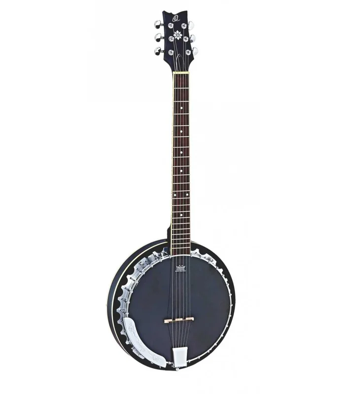 BANJO ELECTRO ORTEGA, 6 CORDES NOIR