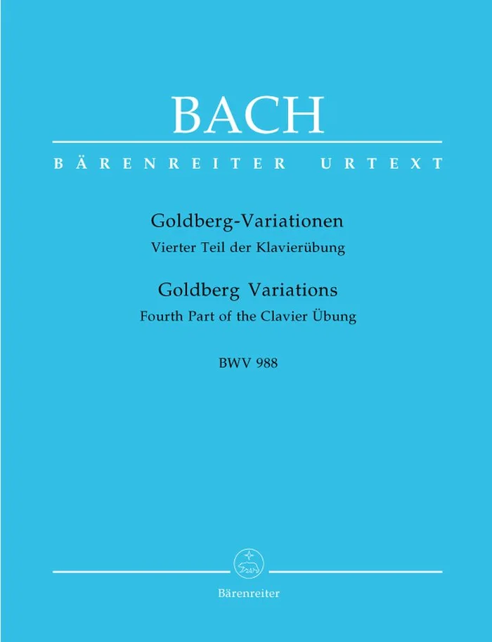 Barenreiter Bach J.S – Variations Goldberg BWV 988 – Piano