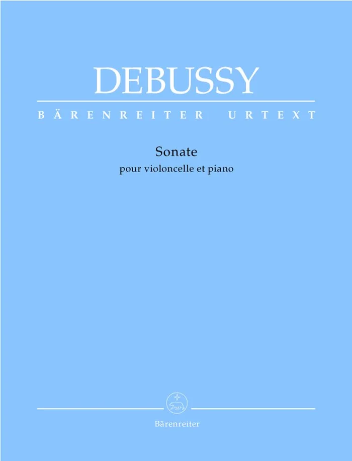 Barenreiter Debussy Claude – Sonate – Violoncelle, Piano