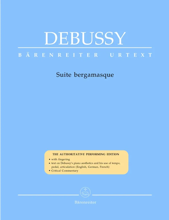 Barenreiter DEBUSSY CLAUDE – SUITE BERGAMASQUE – PIANO