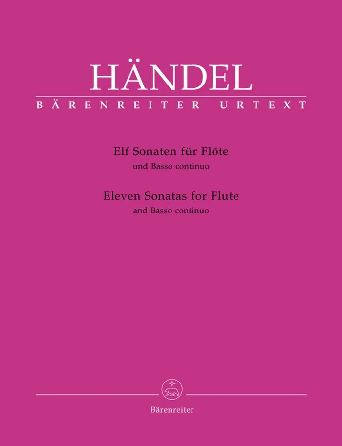 Barenreiter Haendel G.F. – Elf Sonaten – Flute et Basse Continue
