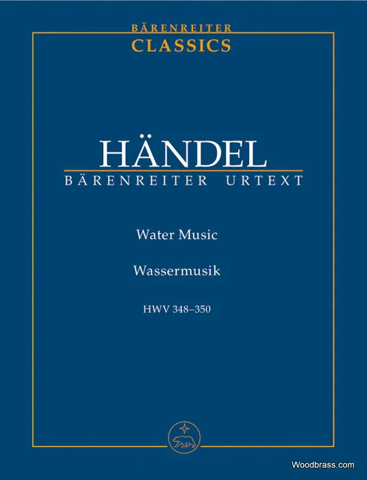 Barenreiter Haendel G.F. – Water Music HWV 348-350 – Score