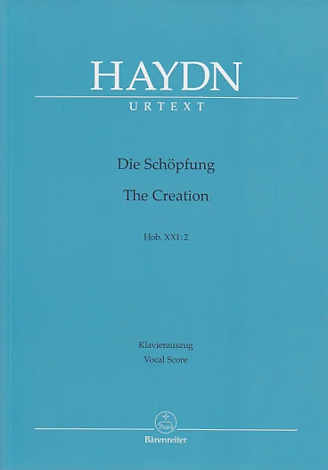 Barenreiter Haydn J. – La Creation – Hob. Xxi:2 – Ch, Piano