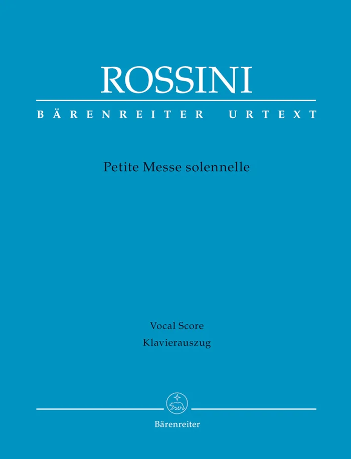 Barenreiter Ini G. – Petite Messe Solennelle – Soli, Chor, Piano Ium