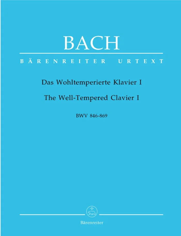 Barenreiter J.S. – Das Wohltemperierte Klavier I, Bwv 846-869 – Clavecin