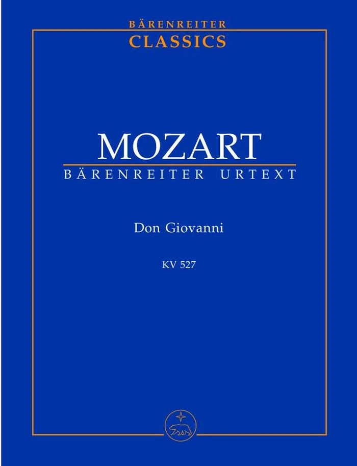 Barenreiter Mozart W.a. – Don Giovanni KV 527 – Conducteur Poche