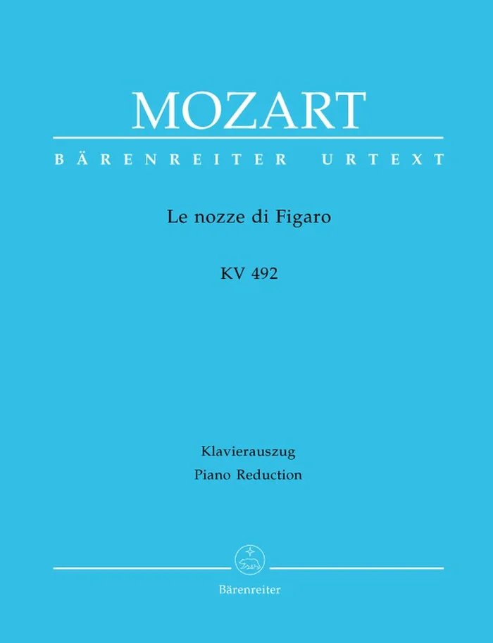 Barenreiter Mozart W.A. – Les Noces De Figaro Kv 492 – Chant & Piano