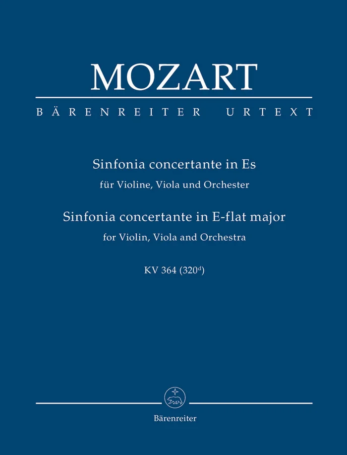 Barenreiter Mozart W.a. – Sinfonia Concertante KV 364 (320D) – Score