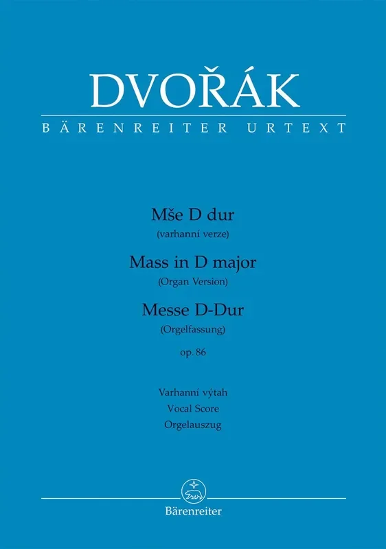 Bärenreiter Mše D dur op. 86 Notes