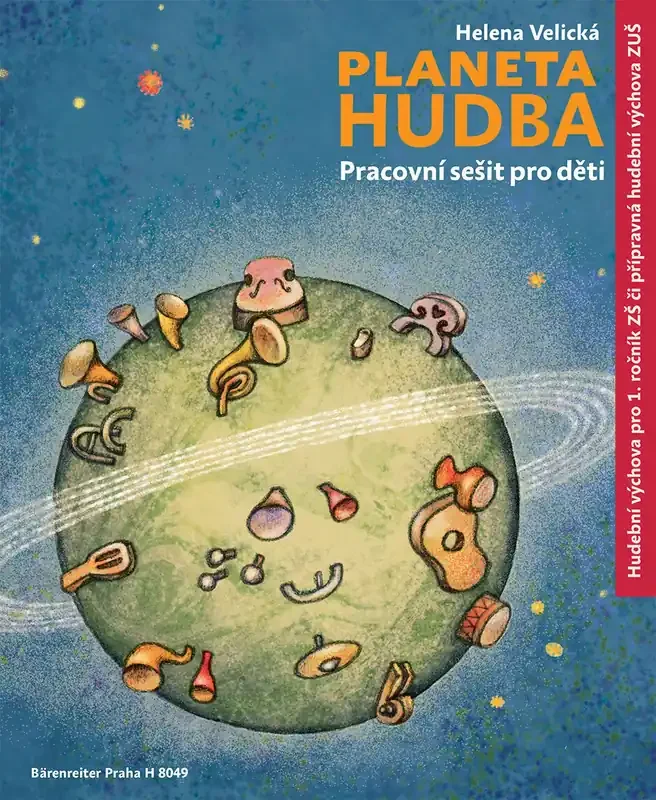 Bärenreiter Planeta Hudba Pracovní sešit pro děti Manuel
