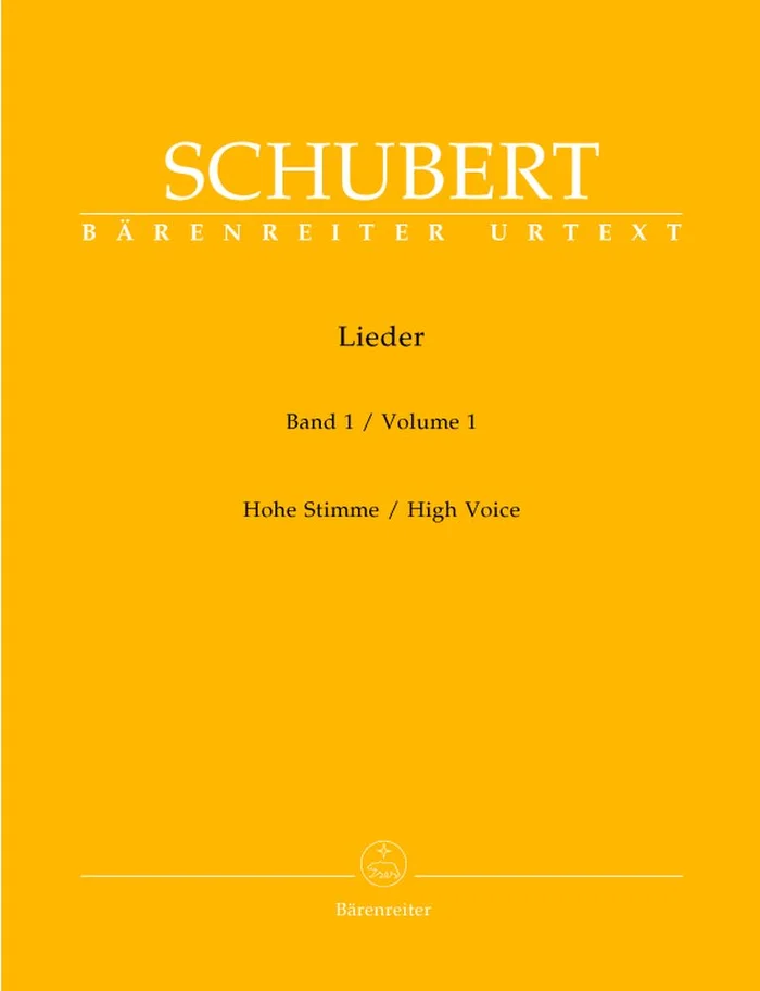 Barenreiter Schubert Franz – Lieder Vol.1 – Voix Haute, Piano