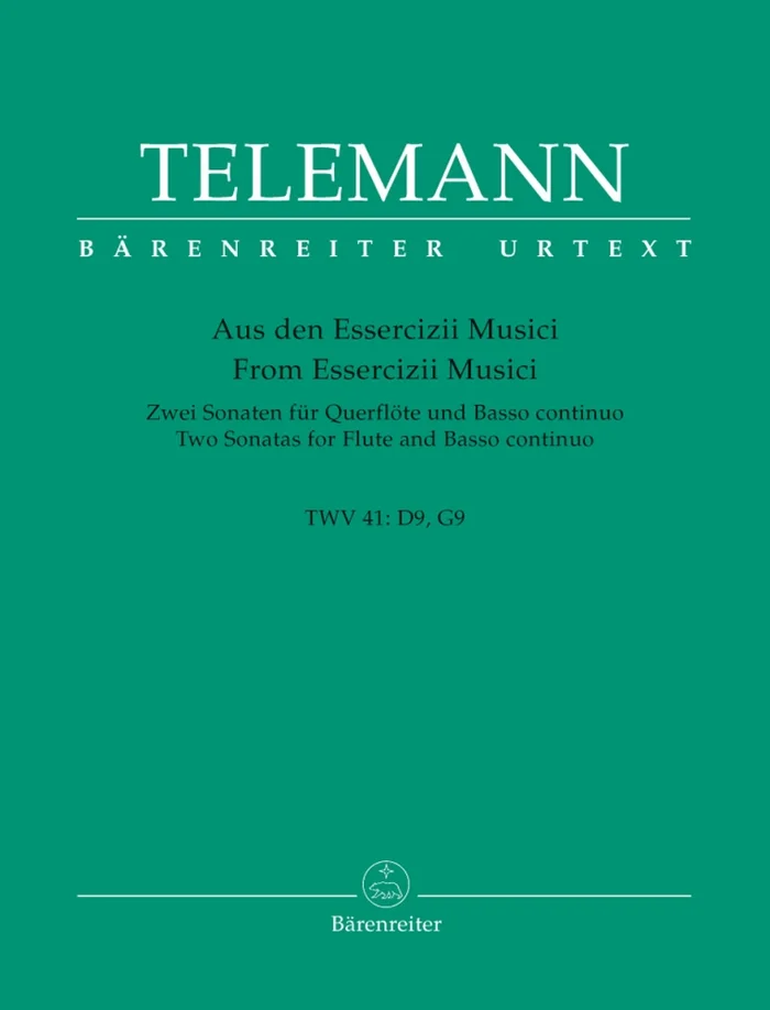 Barenreiter Telemann G. PH. – Two Sonatas – Violon et BC