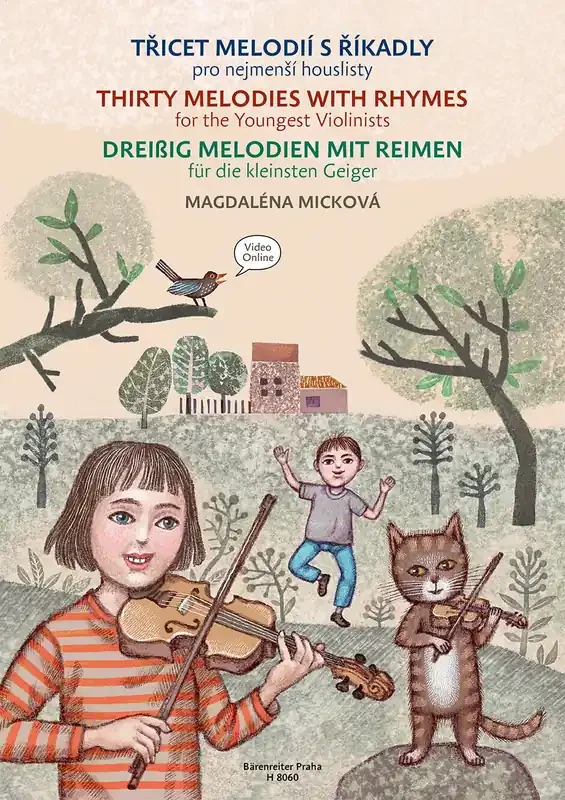 Bärenreiter Třicet melodií s říkadly Notes