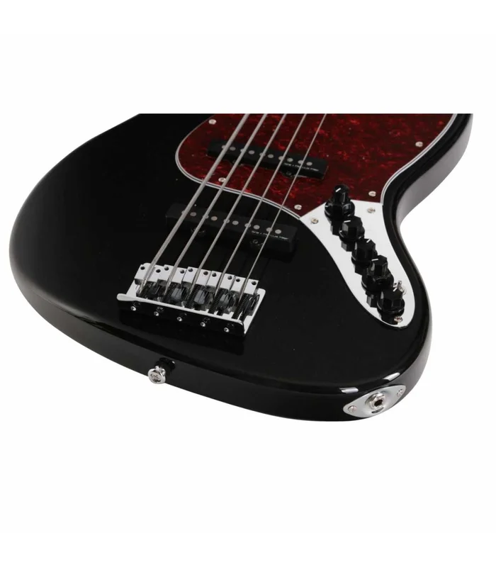 Basse Electrique 5 cordes Fretless M. Miller V7 ALDER-5 FL BK EN Black – Image 4