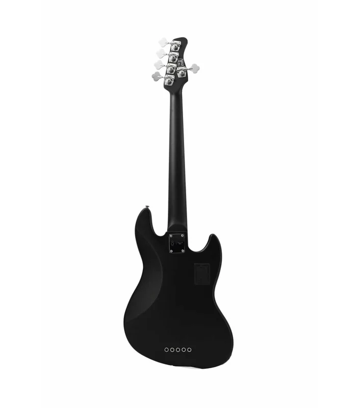 Basse Electrique 5 Cordes Gaucher M. Miller V3-5 LH BKS RN Black Satin – Image 3