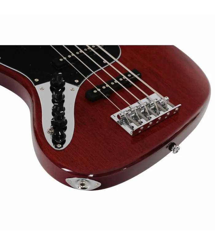 Basse Electrique 5 Cordes Gaucher M. Miller V3-5 LH MA RN Mahogany – Image 4