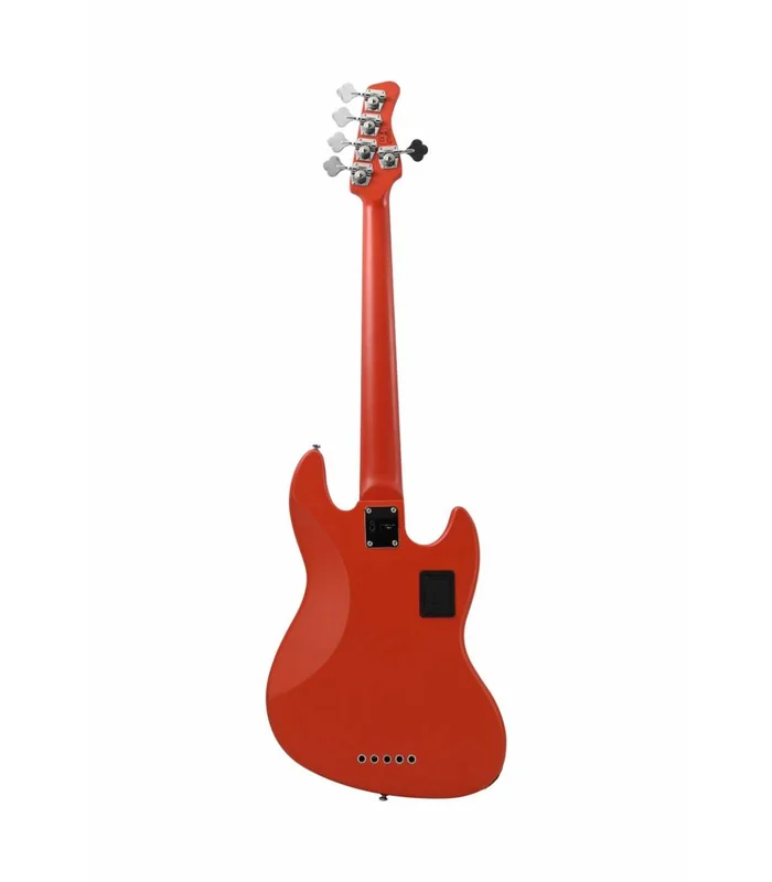 Basse Electrique 5 Cordes Gaucher M. Miller V3-5 LH RS RN Red Satin – Image 3