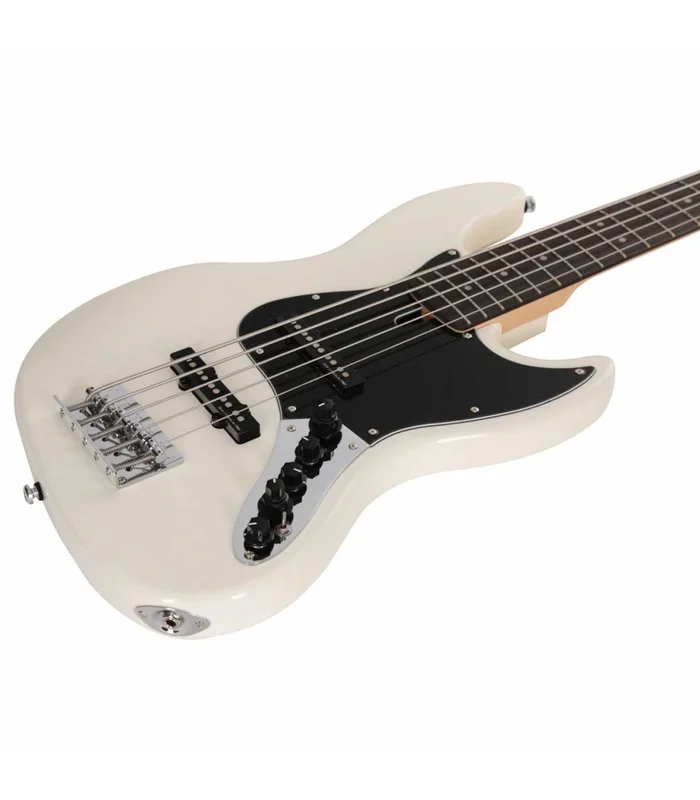 Basse Electrique 5 Cordes M. Miller V3-5 AWH RN Antique White – Image 2