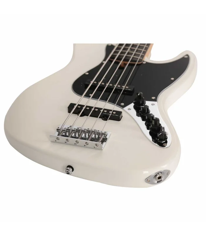 Basse Electrique 5 Cordes M. Miller V3-5 AWH RN Antique White – Image 3