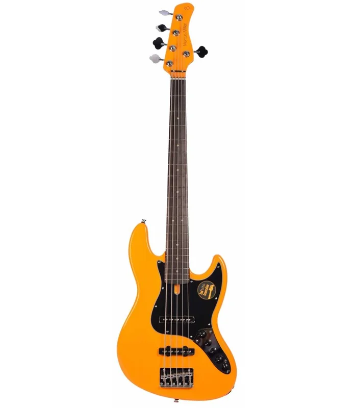 Basse Electrique 5 Cordes M. Miller V3 ALDER-5 ORG EN Orange