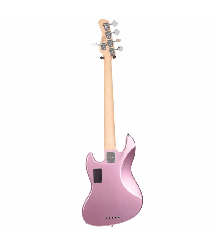 Basse Electrique Fretless M. Miller V7 ALDER-5 FL BUR EN Burgundy – Image 3