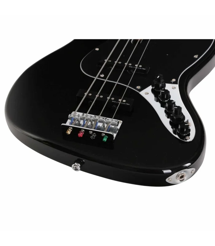 Basse Electrique FretLess M. Miller V7 VINTAGE ALDER-4 FL BK MN Black – Image 4