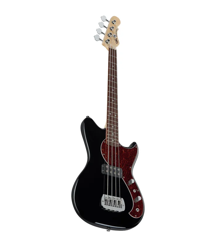 Basse Electrique G&L – TFALB-BLK-R – Standard – Tribute Fallout Bass Jet Black, touche palissandre – Image 2