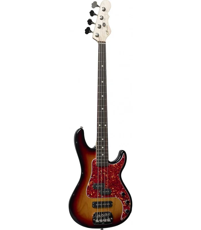 Basse Electrique G&L FD-SB2-3TS-CR – Fullerton Deluxe SB-2 3-Tone Sunburst, touche palissandre