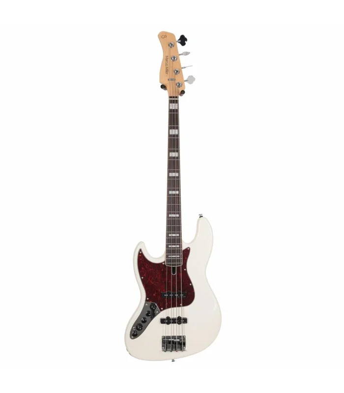 Basse Electrique Gaucher M. Miller V7 ALDER-4 LH AWH EN Antique White