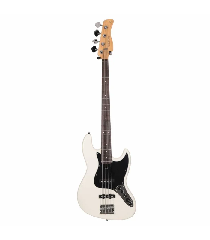 Basse Electrique M. Miller V3-4 AWH RN Alpine White