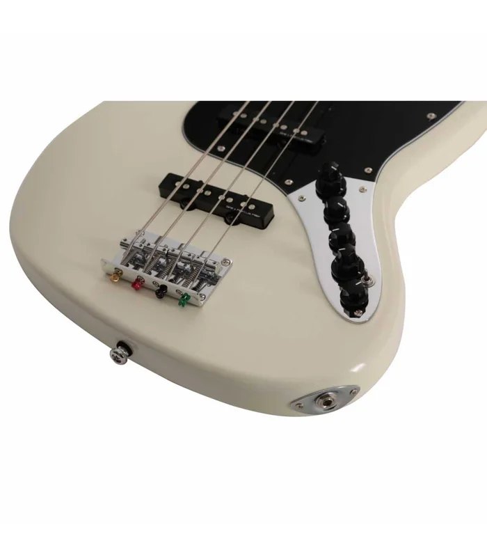 Basse Electrique M. Miller V3-4 AWH RN Alpine White – Image 4
