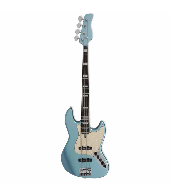 Basse Electrique M. Miller V7 ALDER-4 LPB EN Lake Placid Blue