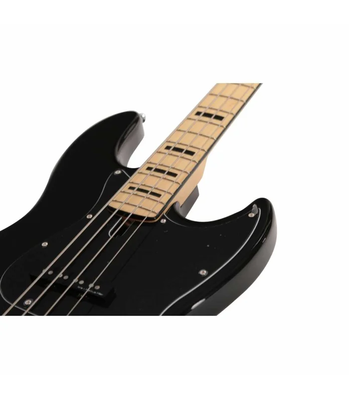 Basse Electrique M. Miller V7 VINTAGE ALDER-4 BK MN Black – Image 4
