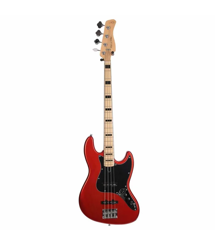 Basse Electrique M. Miller V7 VINTAGE ALDER-4 BMR MN Bright Metallic Red