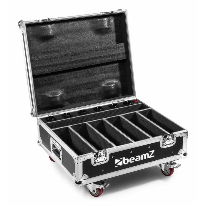 BeamZ FCC12 – Flightcase pour 6 Projecteurs BBB612 avec Fonction Charge