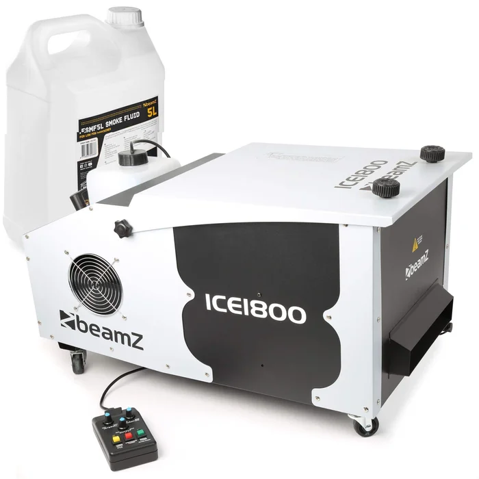 BeamZ ICE1800 – Machine à Fumée Lourde avec 5L de Liquide
