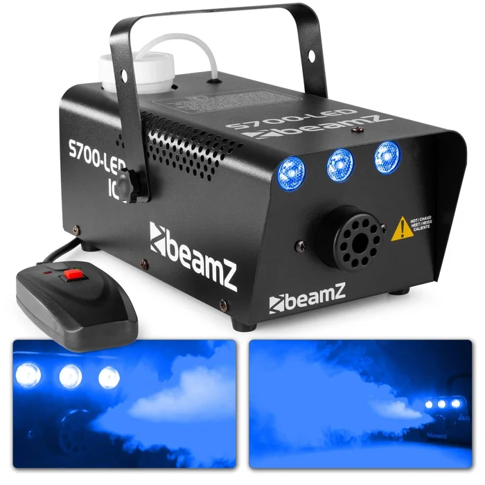 BeamZ S700LED – Machine à Fumée 700 Watts avec Effet Glace