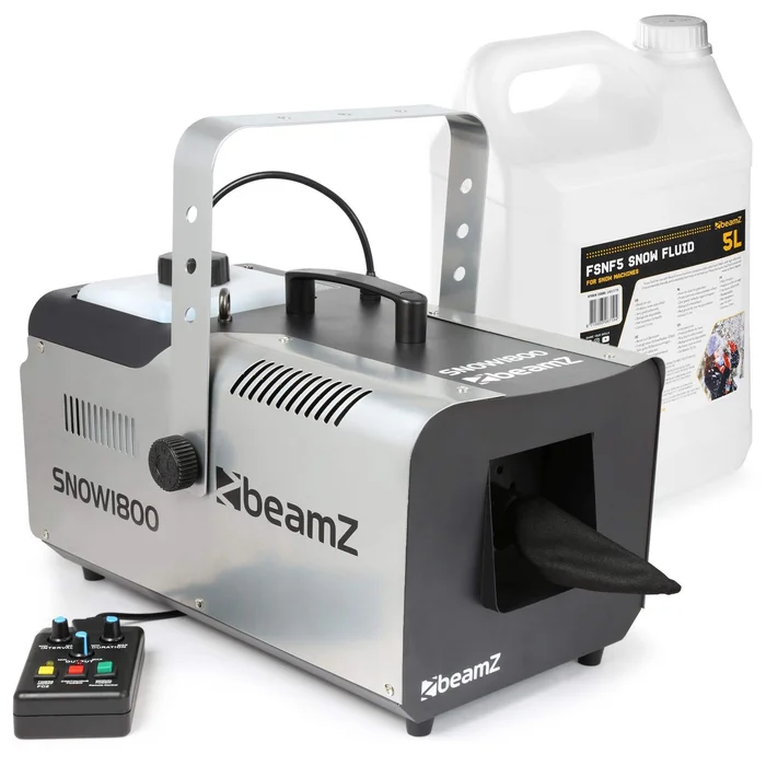 BeamZ SNOW1800 – Machine à Neige 1800 Watts DMX avec Liquide 5L