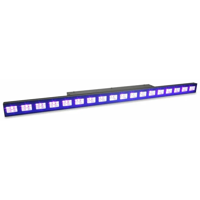 BeamZ UV LCB48 LED – 18 LED UV, d&rsquo;une Puissance de 3W par LED, 6 Segments, Contrôle DMX