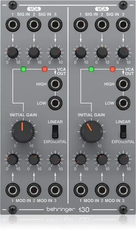 Behringer 130 Dual VCA Système modulaire