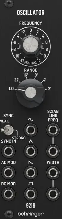 Behringer 921B Oscillator Système modulaire
