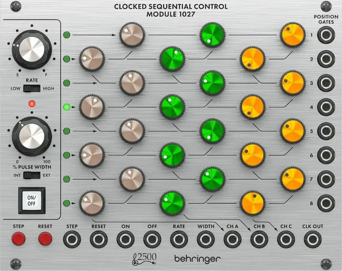 Behringer Clocked Sequential Control Module 1027 Système modulaire