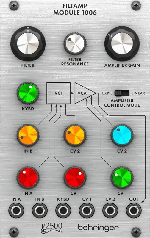 Behringer Filtamp Module 1006 Système modulaire