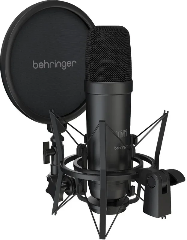 Behringer TM1 Dark Edition Microphone à condensateur pour studio