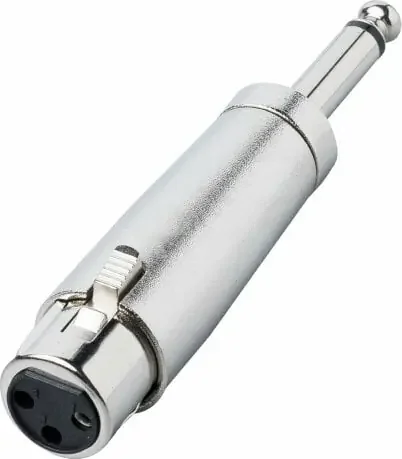 Bespeco AD45 Jack-XLR adapter