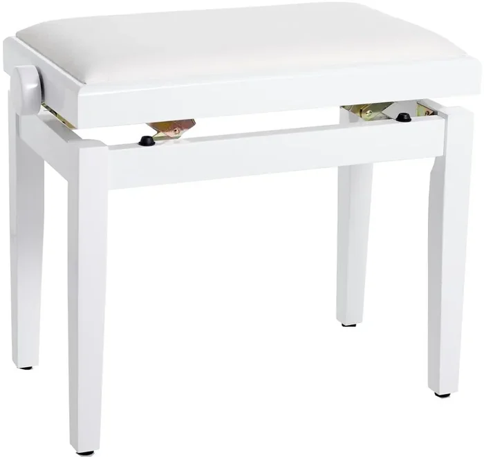 Bespeco SG 101WLVB Tabouret de piano en bois White