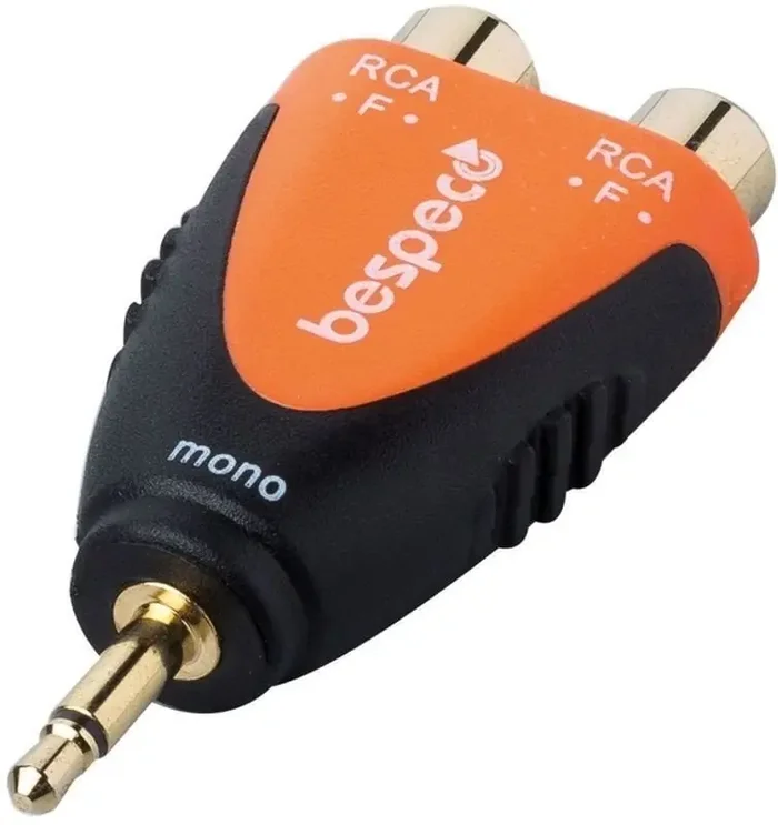 Bespeco SLAD375 Jack-RCA adapter
